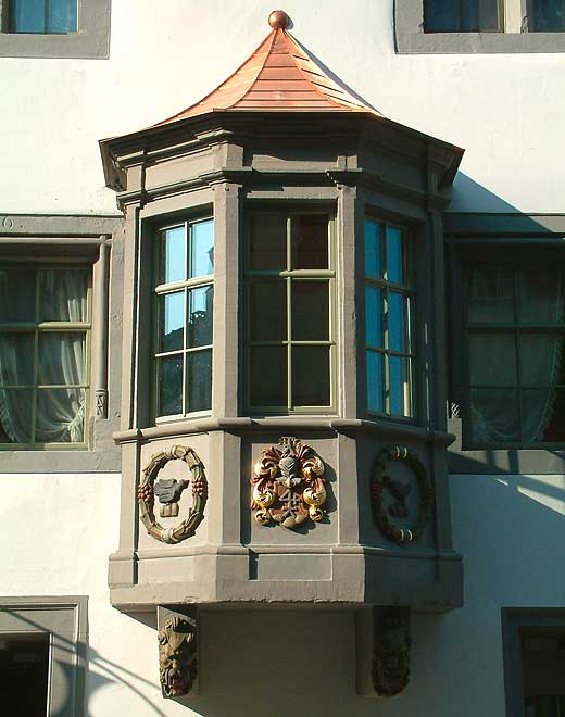 Haus zum unteren Raaben, Stein am Rhein - Restaurieren, Denkmalpflege – Stäheli Steinbildhauer